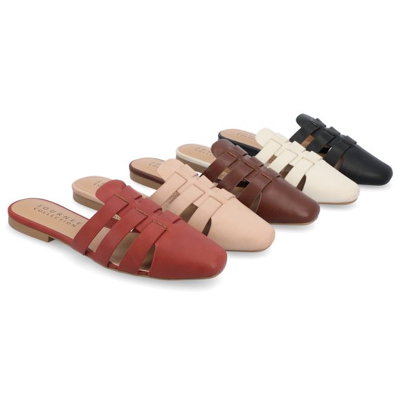 Journee Womens Jazybell Tru Comfort Foam Slip On Sandals Black - Picture 5 of 6